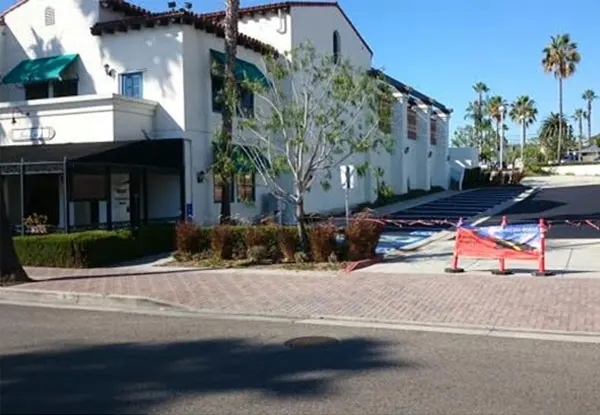 Seal Coating & Striping in San Clemente Commercial Parking Lot
